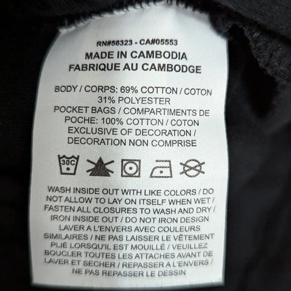 Nike Black Tech Fleece Joggers Womens Size M EC Logo Sweatpants Tap - Picture 9 of 11